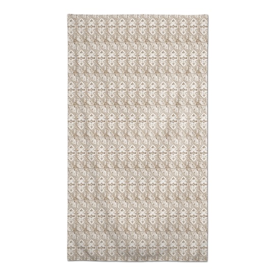 102" Regal Cream Pattern Tablecloth